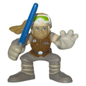 Hasbro Star Wars Galactic Heroes LUKE SKYWALKER figure in Hoth snow outfit